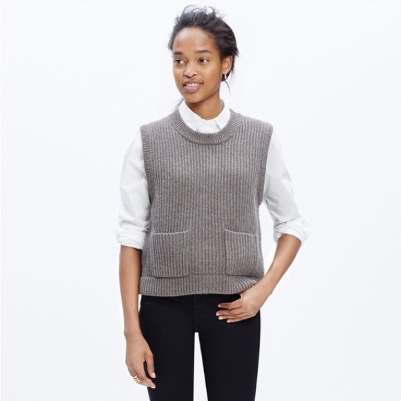 Madewell Sweaters - Madewell Rubbed Sweater Vest